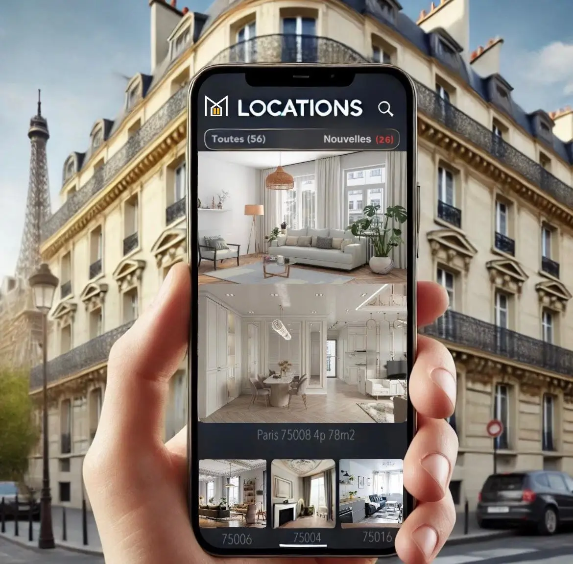 Le marché immobilier parisien : entre notifications frénétiques et crise du logement