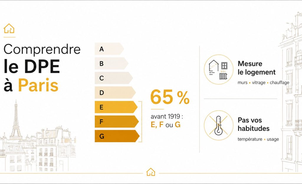 ce que le dpe d'un appartement parisien dit sur votre futur logement